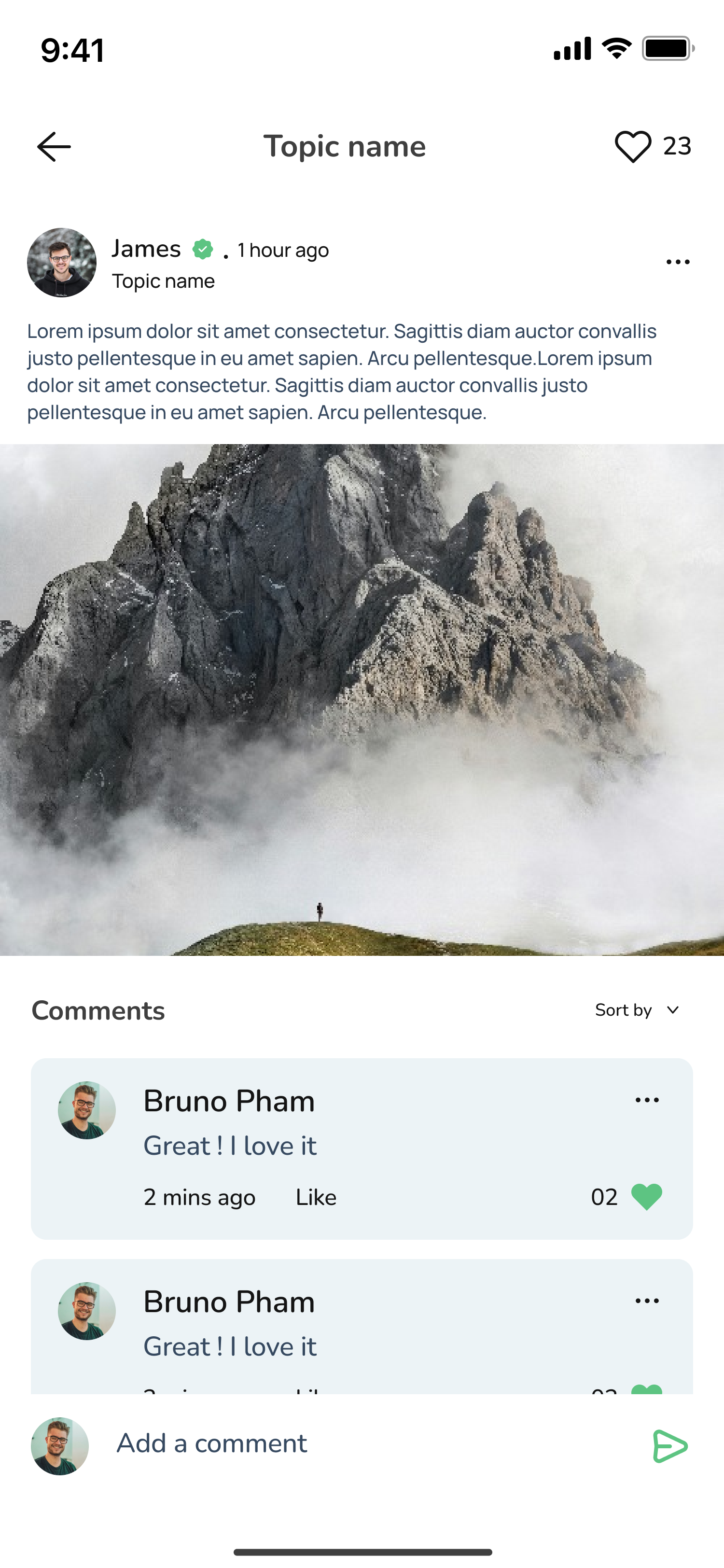Chance Social Media for Sustainable Living mobile app screen 6